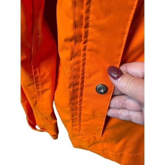 80s RARE Tommy Hilfiger Colorblock Jacket Vintage Retro Men’s XL Orange Red - Picture 10 of 13